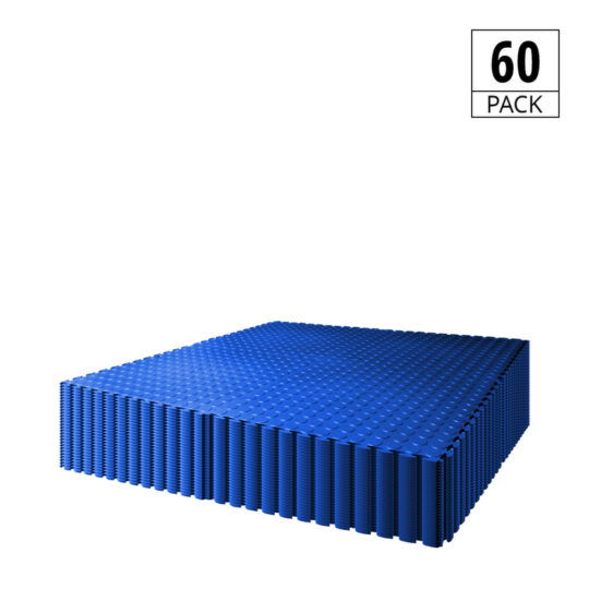 DuraStud™ Garage Floor Tiles PVC 50cm (Blue)