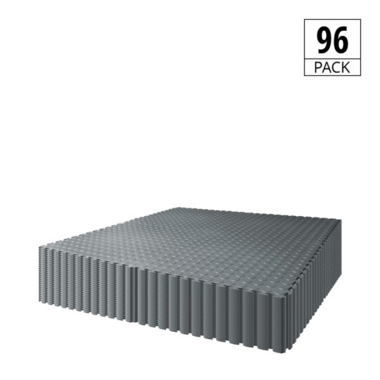 DuraStud™ Garage Floor Tiles PVC 50cm (Dark Grey) | Duramat UK