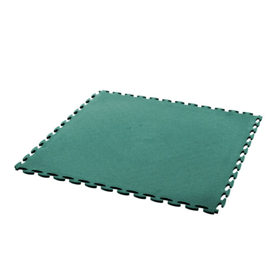 DuraTile™ PVC Garage Floor Tiles 50cm Racing Green | Duramat UK